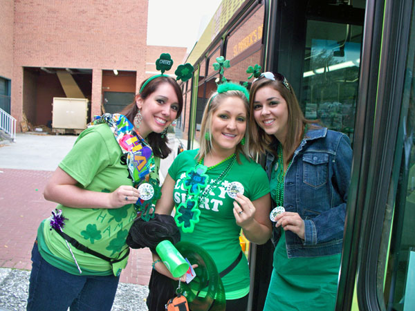 St. Patrick's Day Shuttle