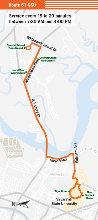 Route 61 Orange shuttle